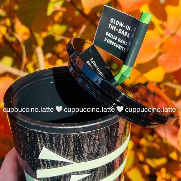 🖤NWT💚Starbucks X Wicked Black Green Defy Gravity Glow in the Dark Elphaba Cup - Picture 6 of 8